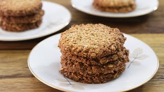 How to Make Crispy Oatmeal Cookies [upl. by Giuditta]