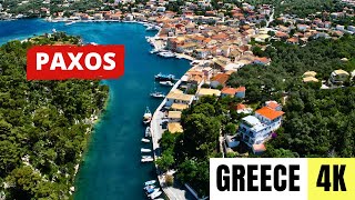 PAXOS GREECE 🇬🇷 4K Drone — GAIOS [upl. by Nyledaj270]