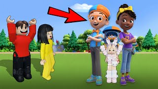 Yuta Mio Dan Baby Celine Mencari Blippi Yang Menyamar PART 3  ROBLOX [upl. by Tabby]