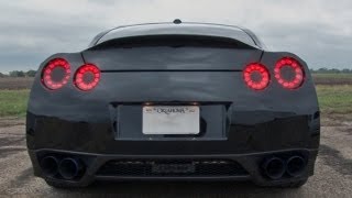 1100hp quotLambo Killerquot GTR 140MPH Ridealong  Texas Invitational [upl. by Arrat161]