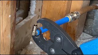 SharkBite PEX Crimp Tool Revolutionizing DIY Plumbing [upl. by Jedidiah]