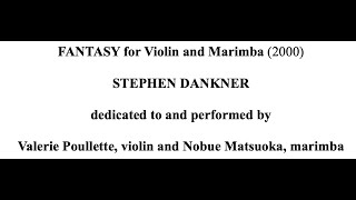 Fantasy for Violin amp Marimba [upl. by Hpseoj872]