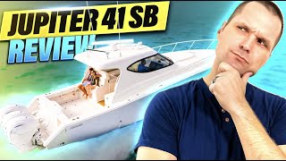 Best Express Cruiser The Beautiful Jupiter 41 SB Boat Review Pricing Features etc [upl. by Eeral]