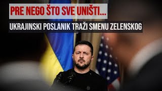 Poslanik Vrhovne rade poziva Zapad da smeni Zelenskog [upl. by Dnaleel207]