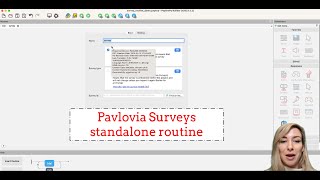 Pavlovia Surveys Standalone Routine [upl. by Graybill]