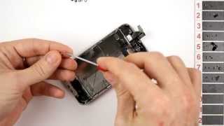 iPhone 4S Screen Replacement Disassembly and Reassembly  CRAZYPHONES [upl. by Venice]