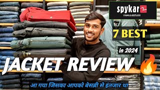 SPYKAR JACKET REVIEW  best spiker jacket collection in 2024 🔥🔥 [upl. by Shae]