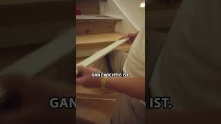 Wertvolle Tipps bei deiner Treppenrenovierung ✨diy holztreppe handwerk renovieren treppen holz [upl. by Yasmine]