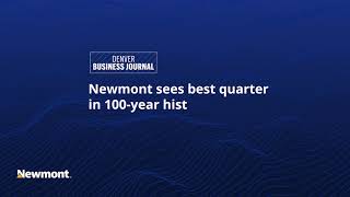 CEO Tom Palmer Discusses Record Q3 Results for Newmont [upl. by Nyltac]