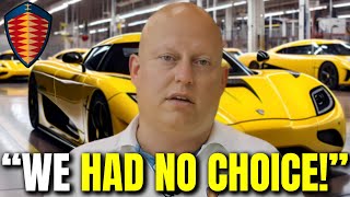 HUGE NEWS Koenigsegg CEO Just SHUT DOWN EV Production [upl. by Isle]