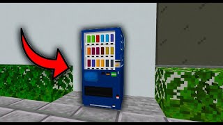 Minecraft Vending Machine Tutorial 120  How to Build a working Vending Machine in Minecraft [upl. by Margery]