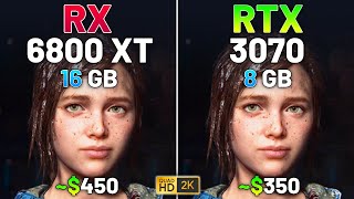 RX 6800 XT vs RTX 3070  Test in 12 Games in 2024 [upl. by Jauch768]