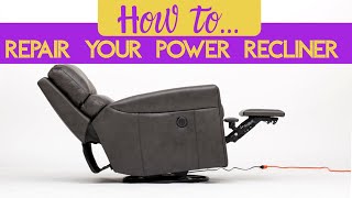 HowTo Power Recliner Repair [upl. by Margarida355]