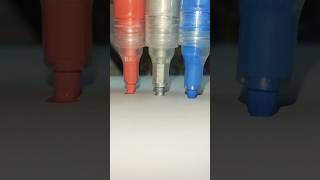 3 Acrylic Paint Pens Satisfy Filling Tip art shorts satisfying [upl. by Burwell847]