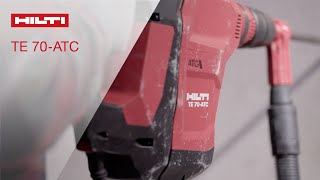 INTRODUCING Hilti TE 70ATCAVR SDSMax combination hammer drill [upl. by Azila785]