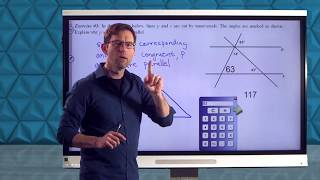 Common Core GeometryUnit 3Lesson 7More Work with Parallel Lines [upl. by Ynneh853]