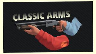 TF2 Classic Viewmodel Arms port to Live TF2 [upl. by Ecnerret]