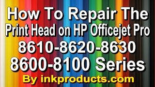 How to repair the HP Officejet Pro 860086108620863067006600 Print head [upl. by Bandeen564]