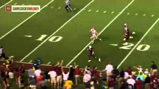 Highlight Ace Sanders 70yard Punt Return for a Touchdown  South Carolina vs Georgia [upl. by Anton]