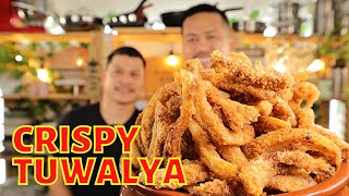 Crispy Tuwalya ng Baka  Gawin Mo Ito sa Tuwalya ng Baka  Super Delicious Crispy Beef Tripe [upl. by Ahselet]