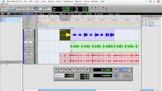 Pro Tools LE  03 Recording 15 Quick Punch [upl. by Lewellen308]