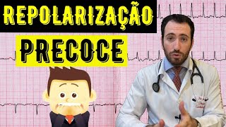 Repolarização precoce do coração [upl. by Harmaning]