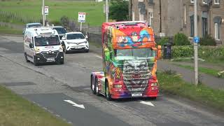 Truckfest Scotland Arrivals 2024 Part 1 [upl. by Niuqauj]