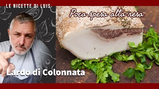 Lardo di Colonnata in salamoia ricetta originale [upl. by Alicia]