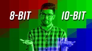 8bit vs 10bit Video  Whats the Difference [upl. by Aerdnaz]