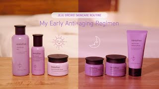 innisfree Jeju Orchid Skincare Routine  My Early Antiaging Regimen [upl. by Ileray]