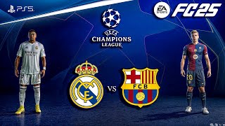 FC 25  Real Madrid vs Barcelona Ft Yamal Mbappe  UEFA Champions League Final  PS5™ 4K60 [upl. by Cami]