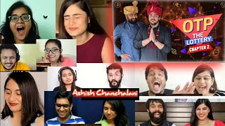 ashishchanchalani OTP The lottery chapter 2 Reaction Ashish Chanchalani reaction shourya panth [upl. by Atteniuq]