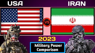 US vs iran military power Comparison 2023  Iran vs USA military power 2023  world military power [upl. by Yahsed]