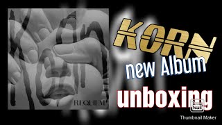 Korn New Album Requiem 2022 Unboxing [upl. by Lilybel]