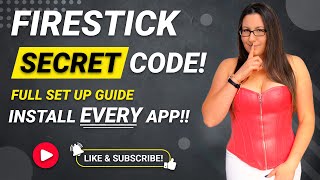 SECRET Firestick Install Code for a FULLY LOADED Firestick 👀 Download Every App [upl. by Felicia]