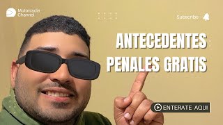 Como sacar antecedentes penales gratisPERÚ [upl. by Armando]