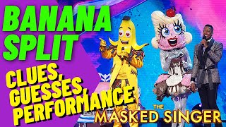 Banana Split Performance Clues and Guesses  Masked Singer  Episode 12 [upl. by Intruok]