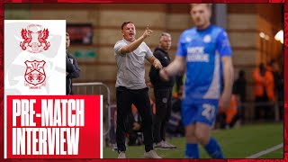 Richie Wellens previews the Os fixture with Wrexham [upl. by Furlani]