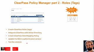 Aruba ClearPass Training Part 2 Roles and role mapping [upl. by Tacye539]