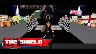 The shield entrance in wrestling empire mod [upl. by Anitnuahs]