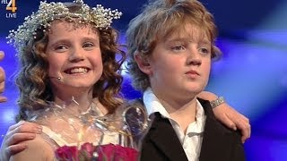 Amira Willighagen  Brother Fincent bringing Roses  SemiFinals Hollands Got Talent  21122013 [upl. by Gnouhp]