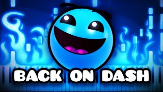 Back on Dash  Geometry Dash  Piano Tutorial [upl. by Mack]