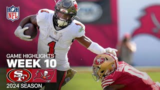 San Francisco 49ers vs Tampa Bay Buccaneers Game Highlights  NFL 2024 Season Week 10 [upl. by Cleland]