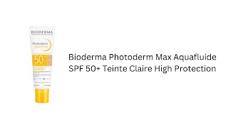 Bioderma tinted sunscreen review [upl. by Ytima]