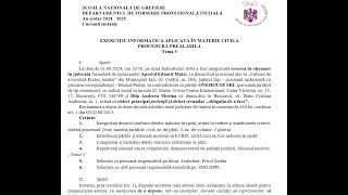 Tema 3 procedura prealabila [upl. by Eizle988]