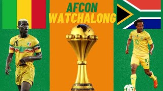 Mali vs South Africa AFCON Live Watch Along [upl. by Amaerd]