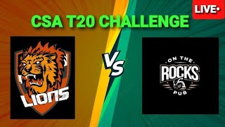 Highveld lions Vs Boland RocksCsa 2022 Live Cricket Match [upl. by Sorkin]