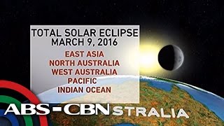 Bandila Partial solar eclipse to be seen in Manila [upl. by Inoj]