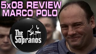 THE SOPRANOS  SEASON 5 EPISODE 8  MARCO POLO  REVIEW [upl. by Keon683]