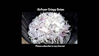 Crispy Air Fryer Onions For Biryani  Birista Recipe shorts airfryerrecipes birista [upl. by Ogilvy]